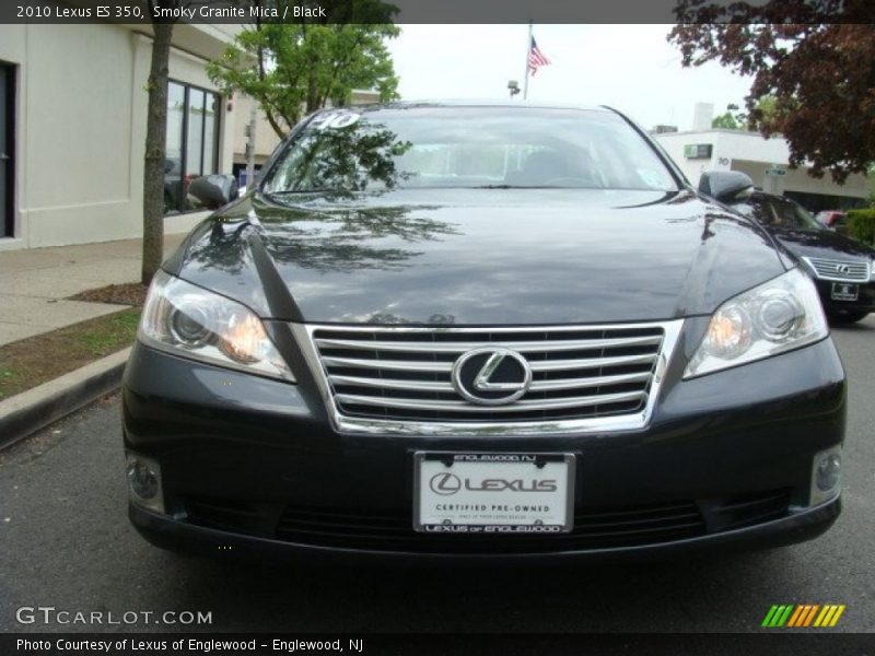 Smoky Granite Mica / Black 2010 Lexus ES 350