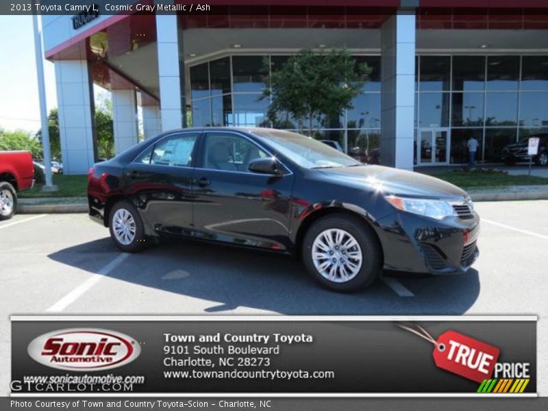 Cosmic Gray Metallic / Ash 2013 Toyota Camry L