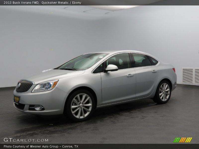 Quicksilver Metallic / Ebony 2013 Buick Verano FWD