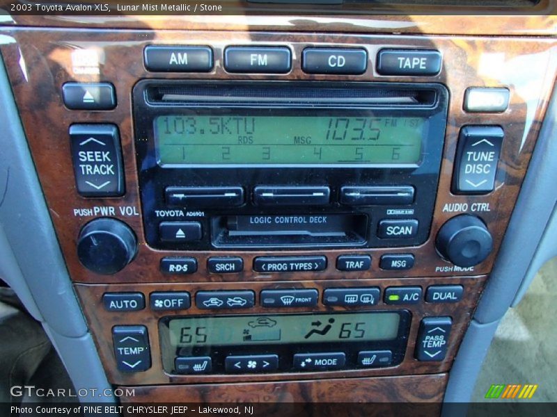Lunar Mist Metallic / Stone 2003 Toyota Avalon XLS