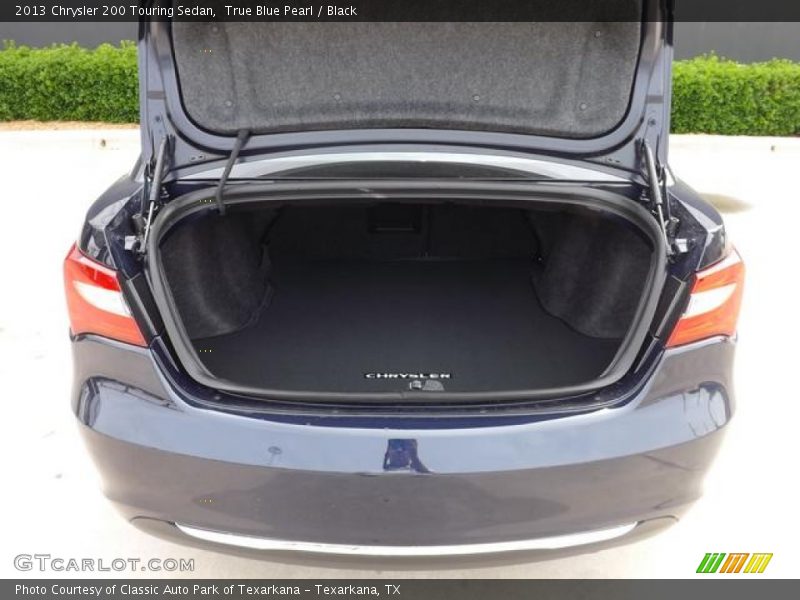 True Blue Pearl / Black 2013 Chrysler 200 Touring Sedan