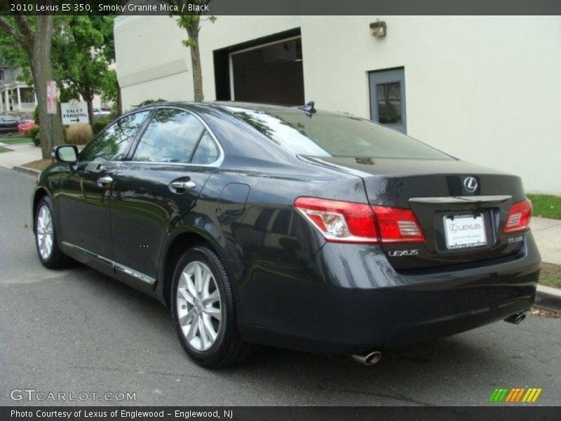Smoky Granite Mica / Black 2010 Lexus ES 350