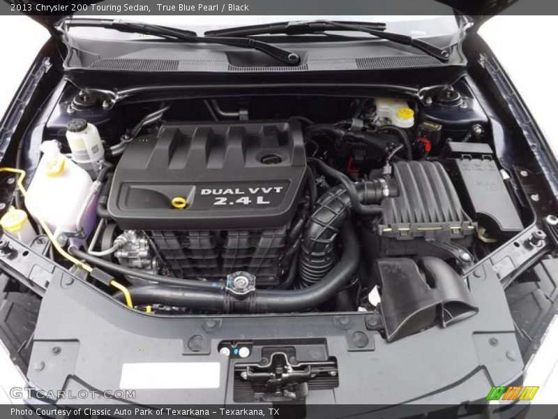 True Blue Pearl / Black 2013 Chrysler 200 Touring Sedan