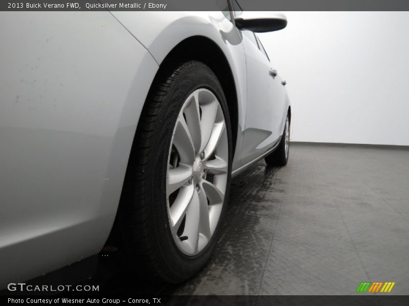 Quicksilver Metallic / Ebony 2013 Buick Verano FWD