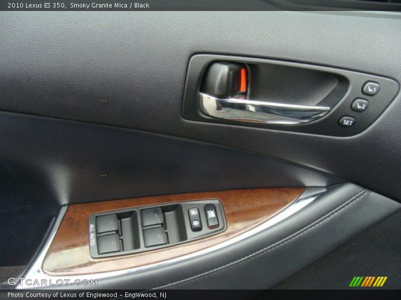 Smoky Granite Mica / Black 2010 Lexus ES 350