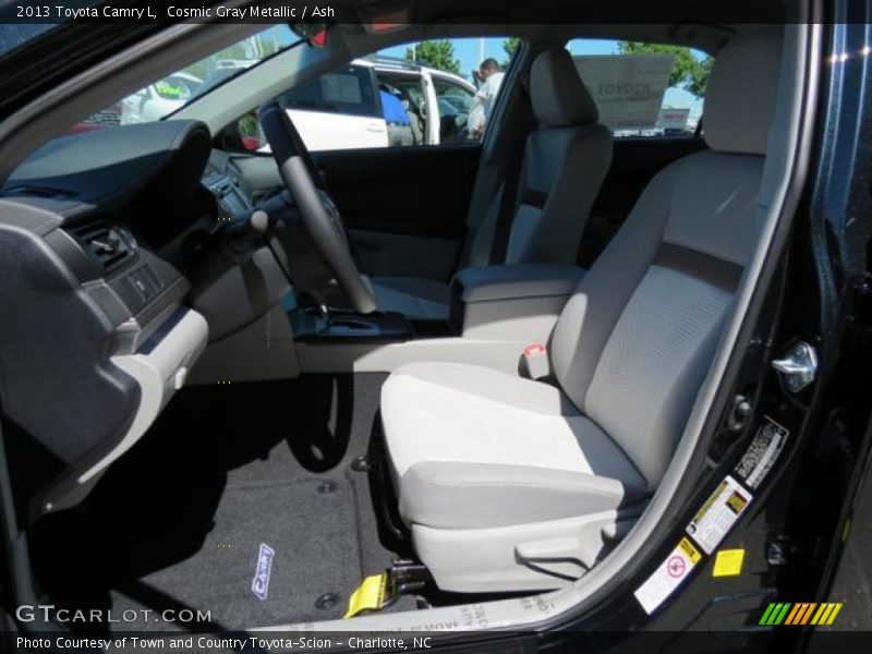 Cosmic Gray Metallic / Ash 2013 Toyota Camry L