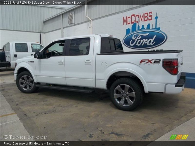 Oxford White / Black 2013 Ford F150 FX2 SuperCrew