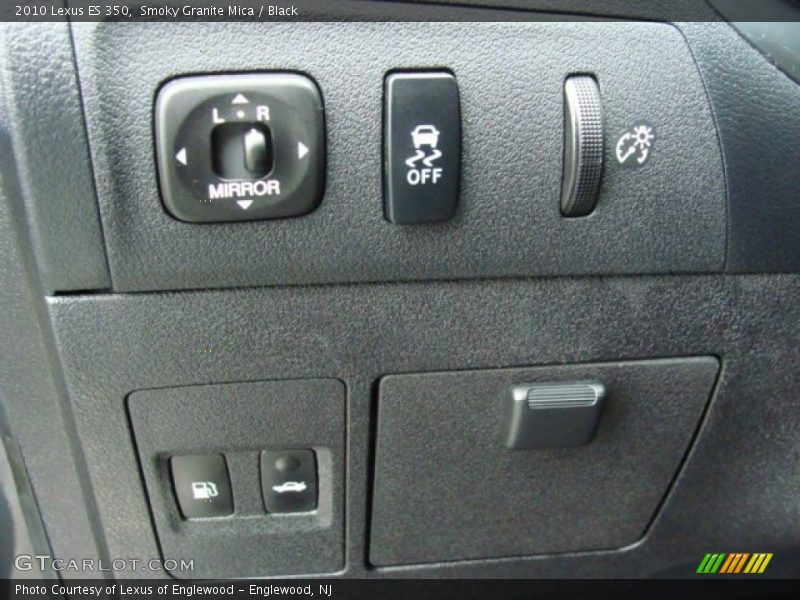 Smoky Granite Mica / Black 2010 Lexus ES 350