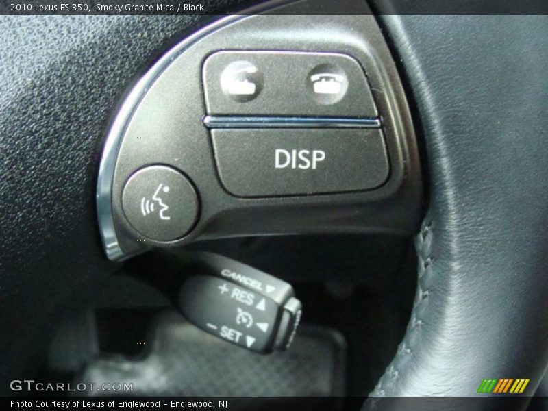 Smoky Granite Mica / Black 2010 Lexus ES 350