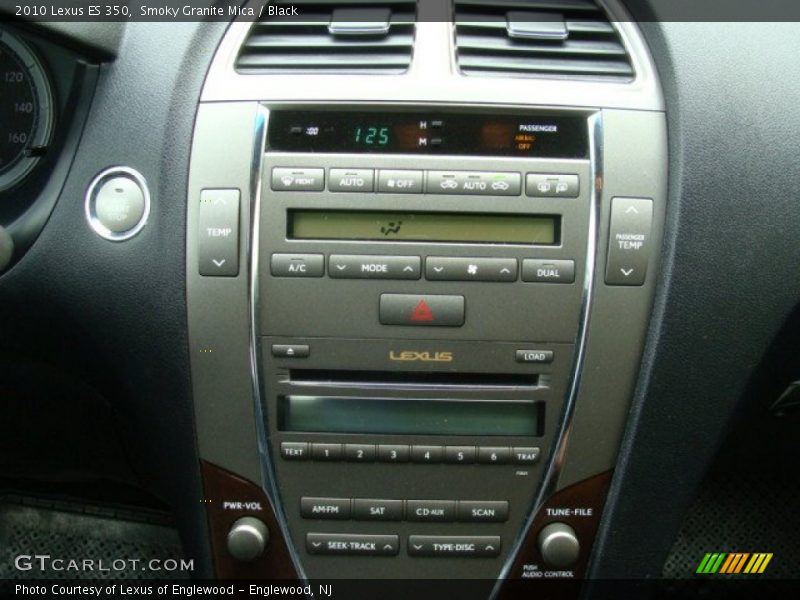 Smoky Granite Mica / Black 2010 Lexus ES 350