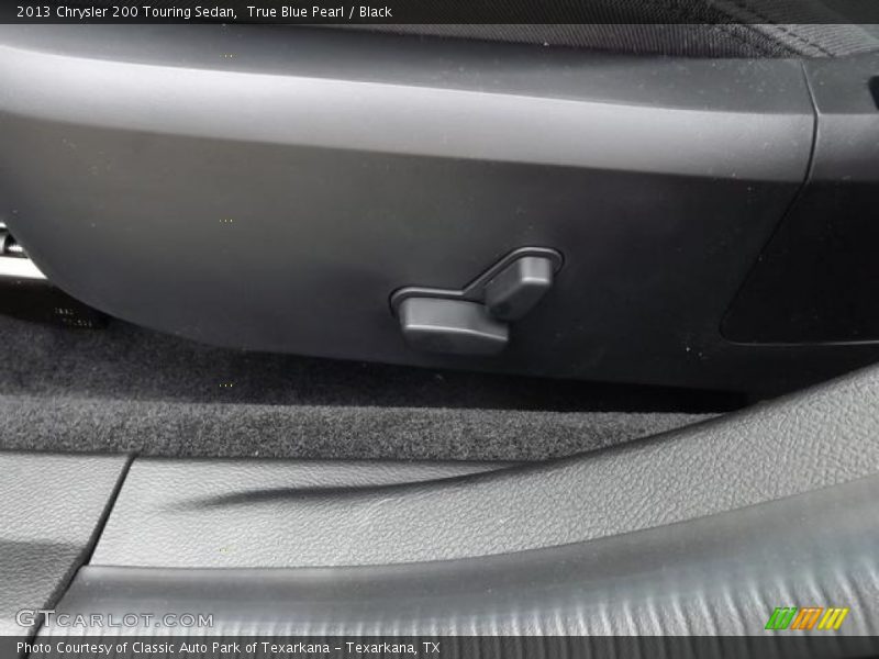 True Blue Pearl / Black 2013 Chrysler 200 Touring Sedan