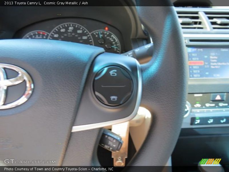 Controls of 2013 Camry L