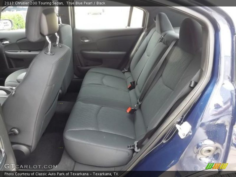True Blue Pearl / Black 2013 Chrysler 200 Touring Sedan