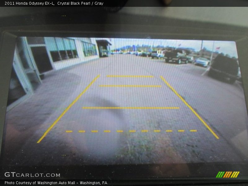 Crystal Black Pearl / Gray 2011 Honda Odyssey EX-L