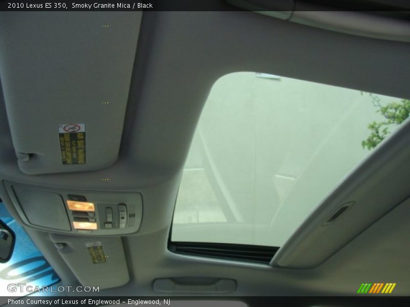 Smoky Granite Mica / Black 2010 Lexus ES 350