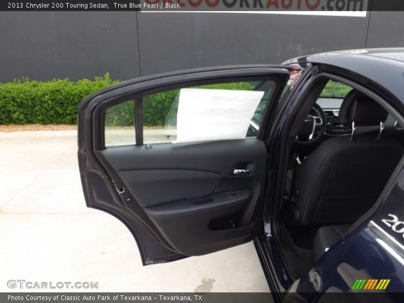 True Blue Pearl / Black 2013 Chrysler 200 Touring Sedan