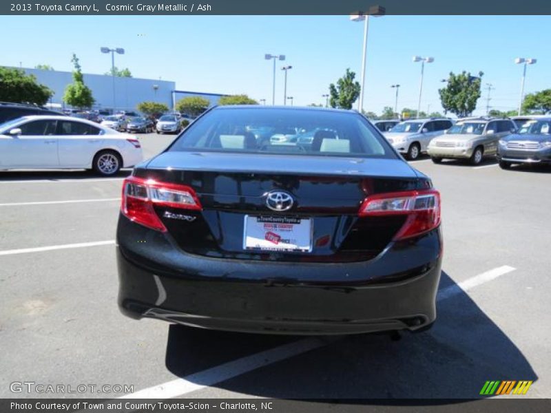 Cosmic Gray Metallic / Ash 2013 Toyota Camry L