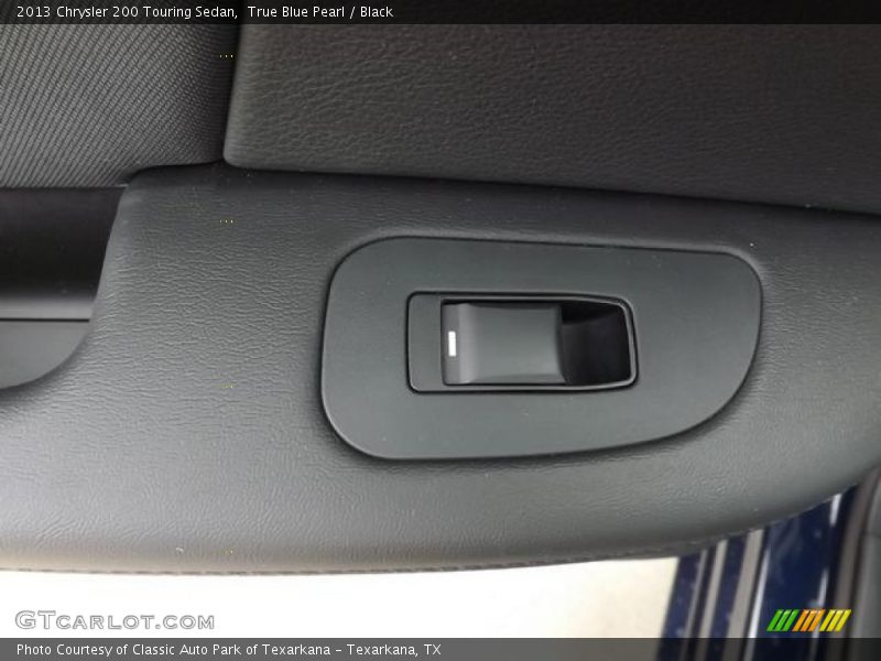 True Blue Pearl / Black 2013 Chrysler 200 Touring Sedan