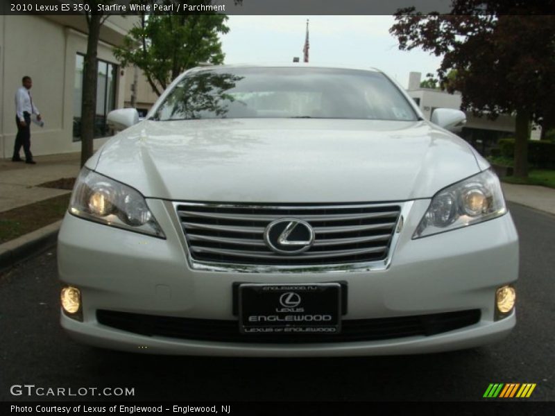 Starfire White Pearl / Parchment 2010 Lexus ES 350