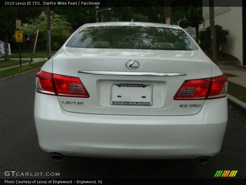 Starfire White Pearl / Parchment 2010 Lexus ES 350