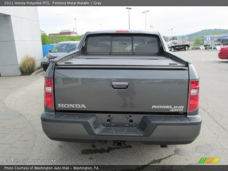 Polished Metal Metallic / Gray 2011 Honda Ridgeline RTS