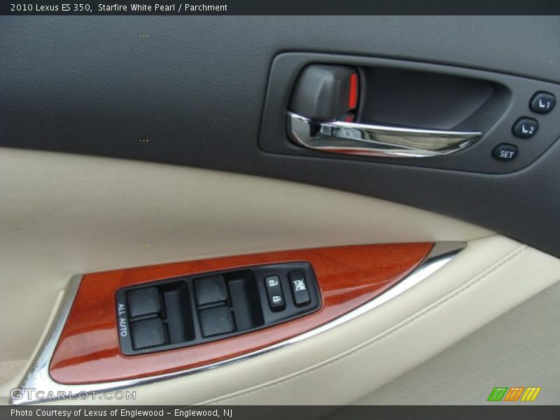 Starfire White Pearl / Parchment 2010 Lexus ES 350