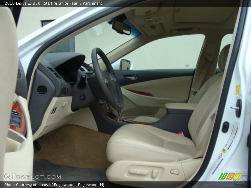 Starfire White Pearl / Parchment 2010 Lexus ES 350