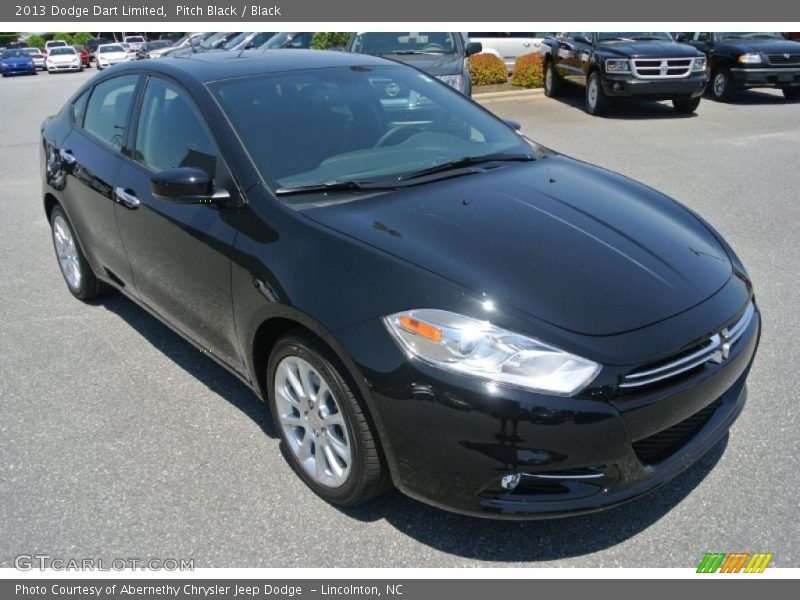 Pitch Black / Black 2013 Dodge Dart Limited