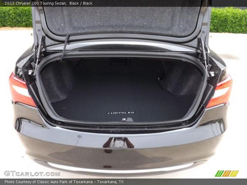 Black / Black 2013 Chrysler 200 Touring Sedan