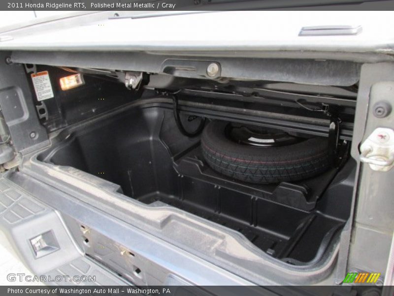 Polished Metal Metallic / Gray 2011 Honda Ridgeline RTS