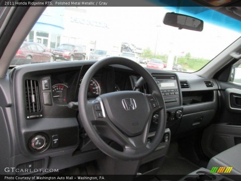 Dashboard of 2011 Ridgeline RTS