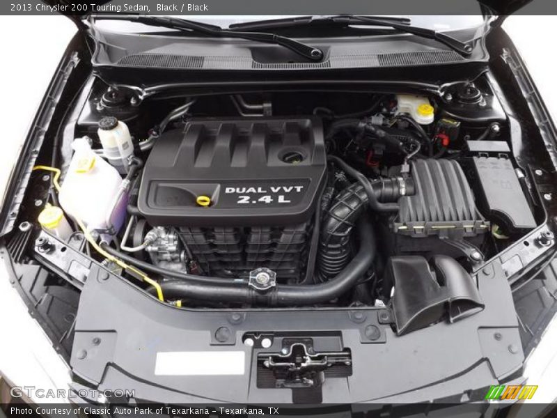 Black / Black 2013 Chrysler 200 Touring Sedan