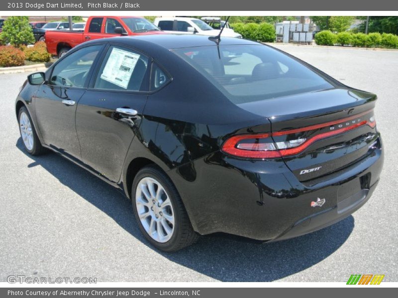Pitch Black / Black 2013 Dodge Dart Limited