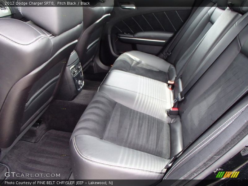 Rear Seat of 2012 Charger SRT8