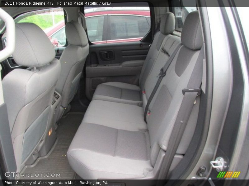Rear Seat of 2011 Ridgeline RTS
