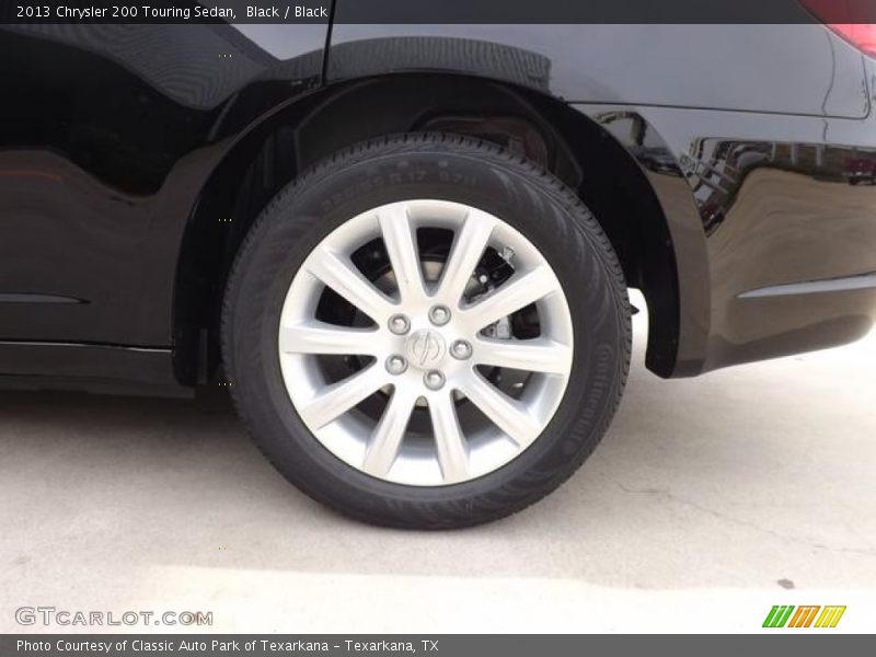Black / Black 2013 Chrysler 200 Touring Sedan
