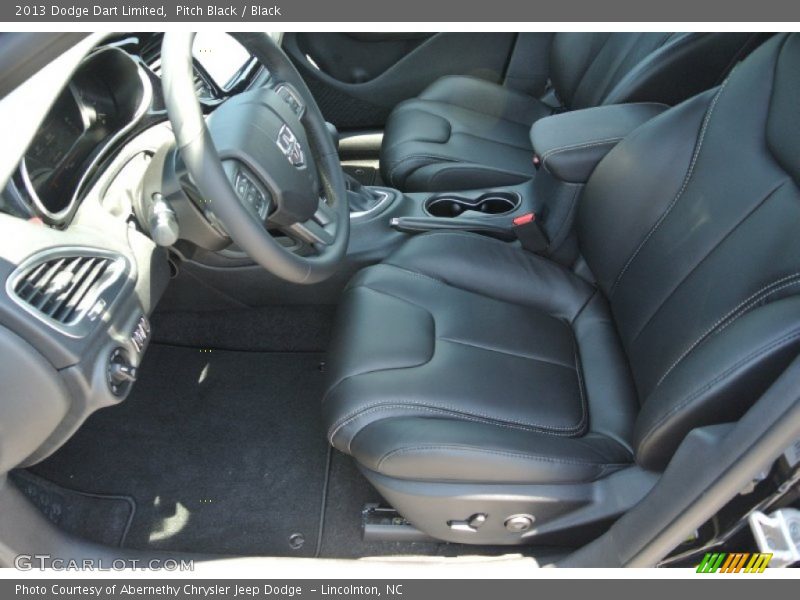 Pitch Black / Black 2013 Dodge Dart Limited
