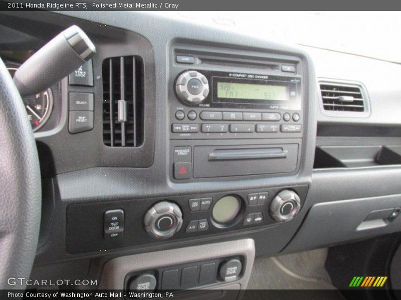 Controls of 2011 Ridgeline RTS