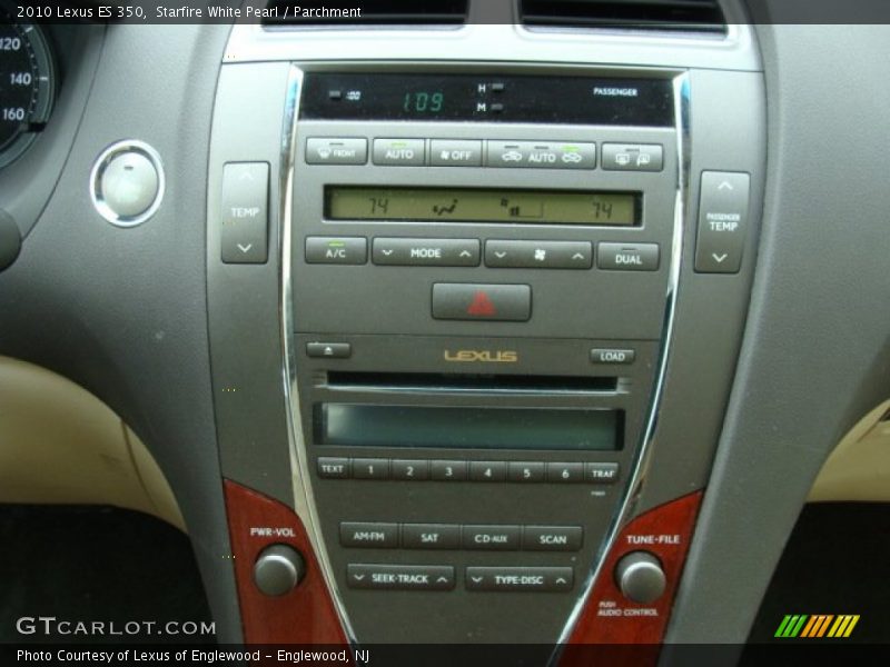 Starfire White Pearl / Parchment 2010 Lexus ES 350