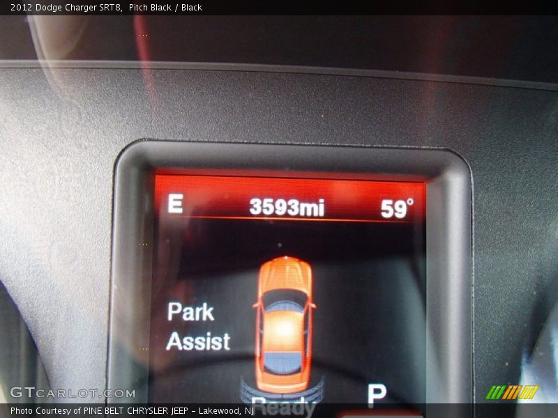Pitch Black / Black 2012 Dodge Charger SRT8
