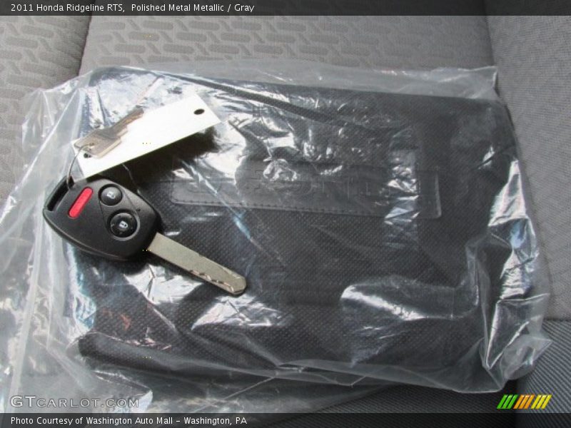 Keys of 2011 Ridgeline RTS