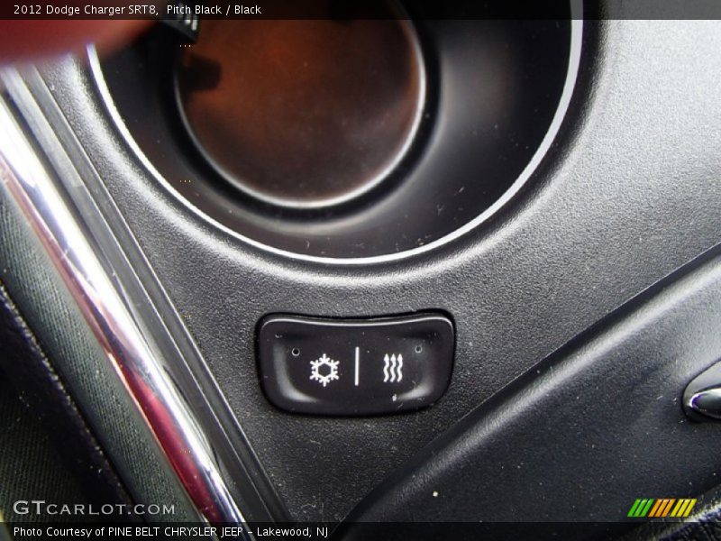 Pitch Black / Black 2012 Dodge Charger SRT8