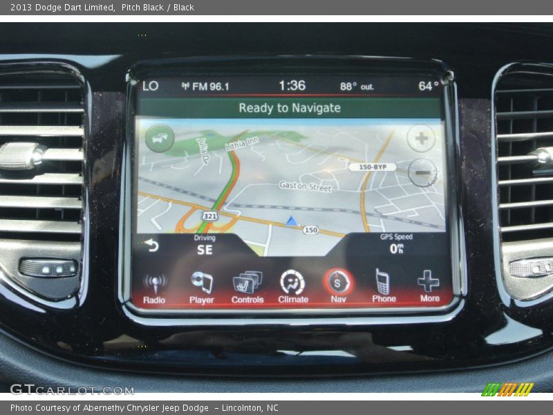 Pitch Black / Black 2013 Dodge Dart Limited