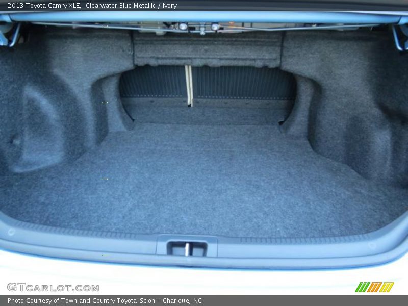 Clearwater Blue Metallic / Ivory 2013 Toyota Camry XLE