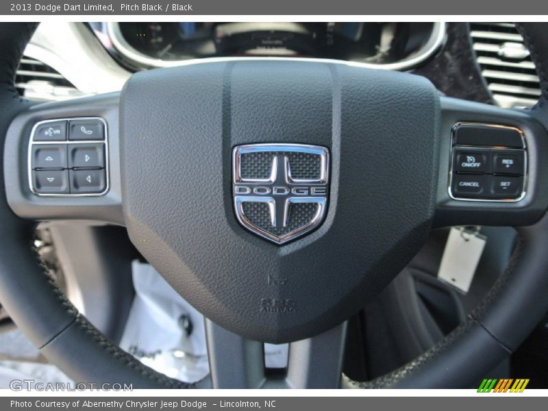 Pitch Black / Black 2013 Dodge Dart Limited