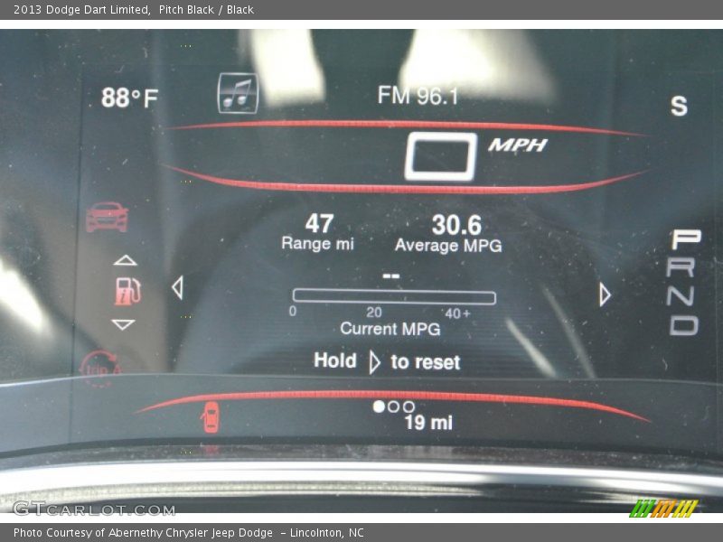 Pitch Black / Black 2013 Dodge Dart Limited