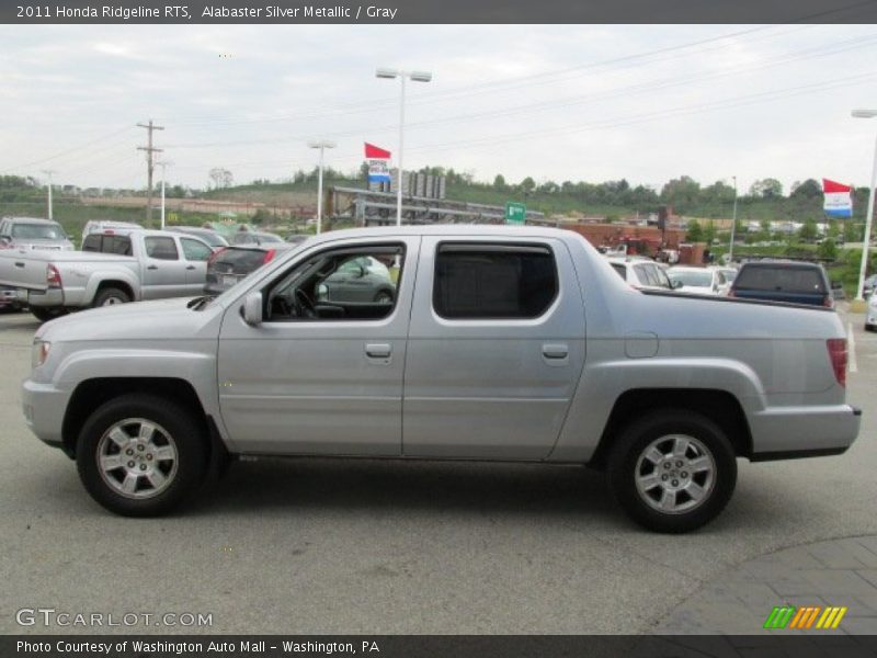  2011 Ridgeline RTS Alabaster Silver Metallic