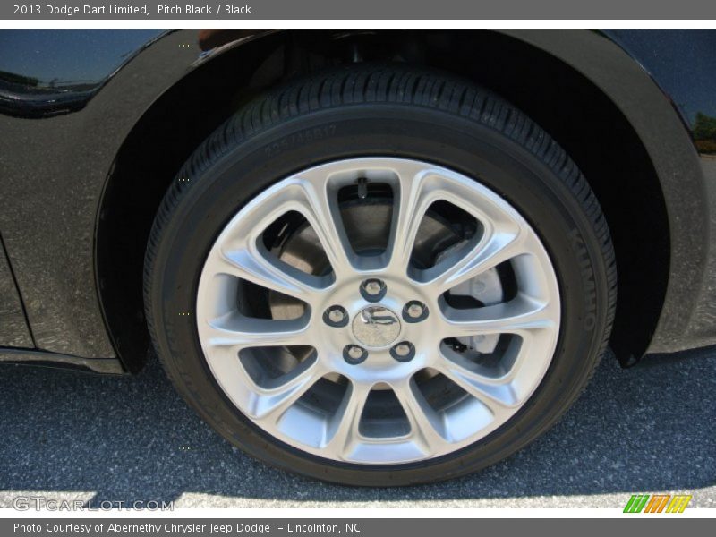 Pitch Black / Black 2013 Dodge Dart Limited