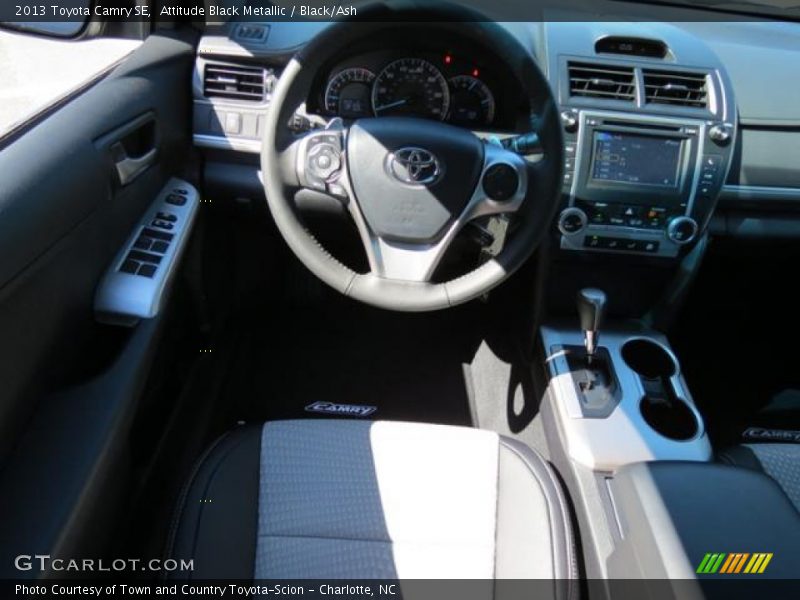 Attitude Black Metallic / Black/Ash 2013 Toyota Camry SE