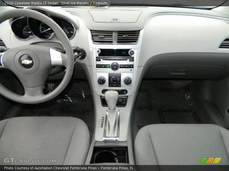 Dashboard of 2010 Malibu LS Sedan